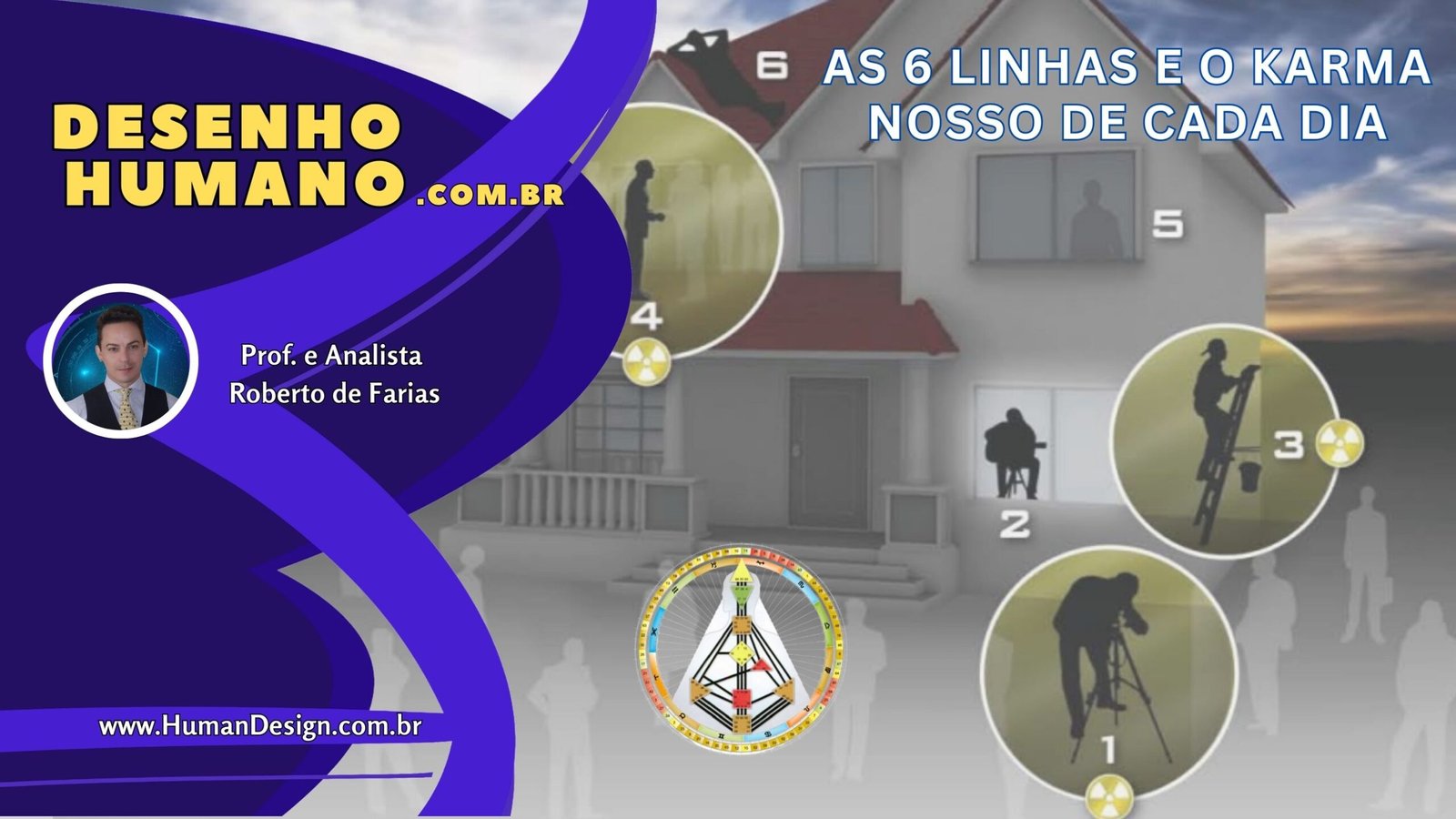 As 6 Linhas do Desenho Humano e o conceito de Karma